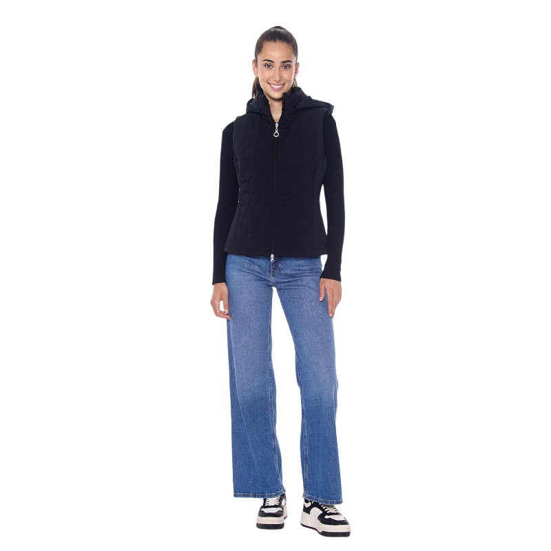 Harcour - Gilet sans manches femme Bernie noir