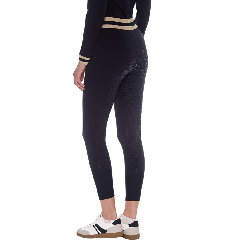 Harcour - Legging d'équitation femme Vega noir