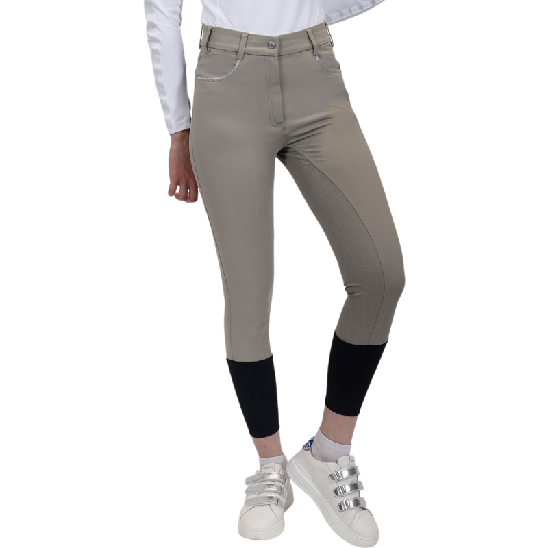Harcour - Pantalon d'équitation femme Boogie beige