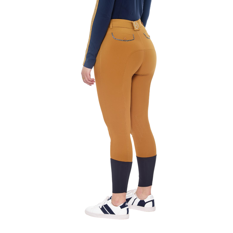 Harcour - Pantalon d'équitation femme Jaltika golden yellow