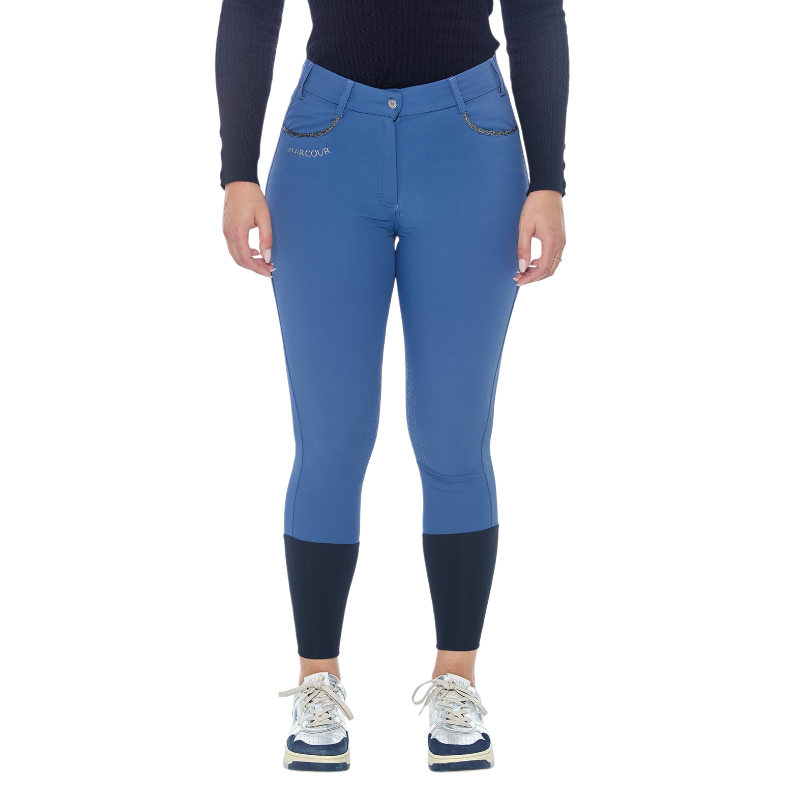 Harcour - Pantalon d'équitation femme Jaltika steel blue
