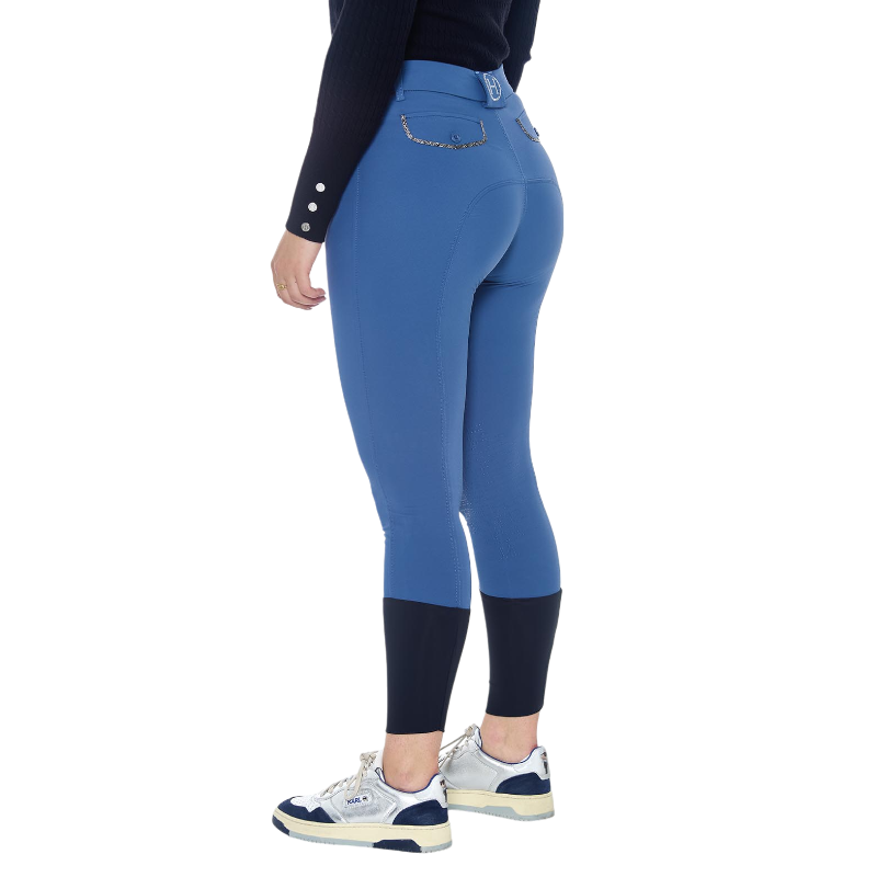 Harcour - Pantalon d'équitation femme Jaltika steel blue