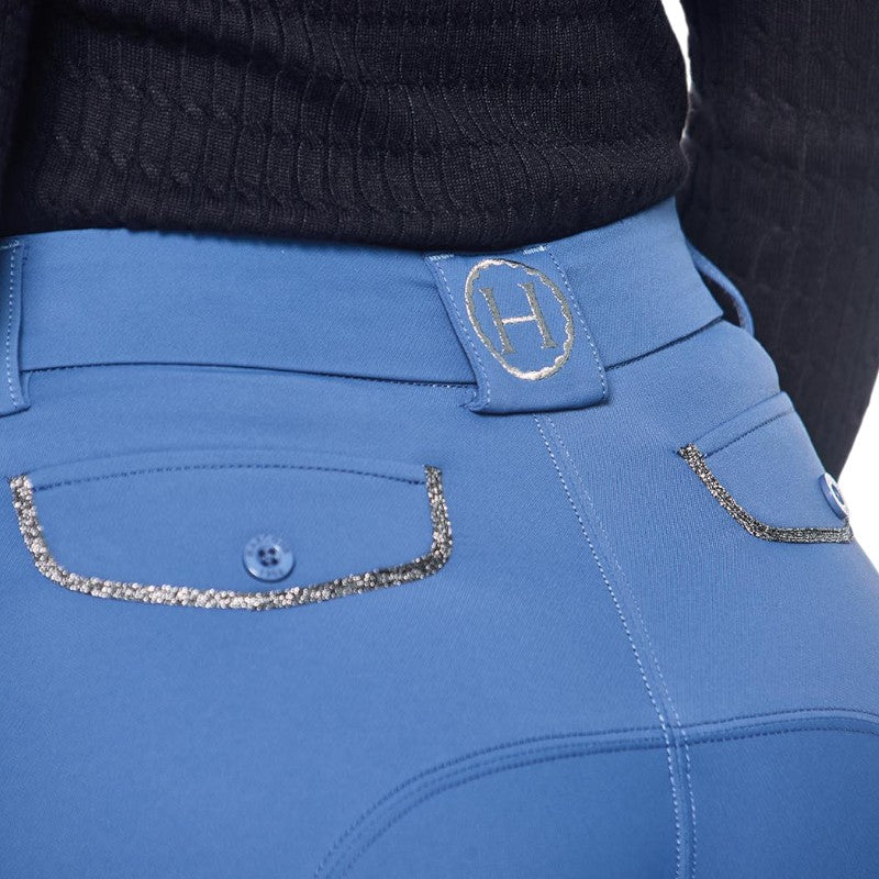 Harcour - Pantalon d'équitation femme Jaltika steel blue