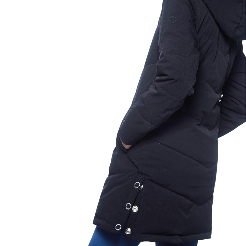 Harcour - Parka longue femme Pich noir