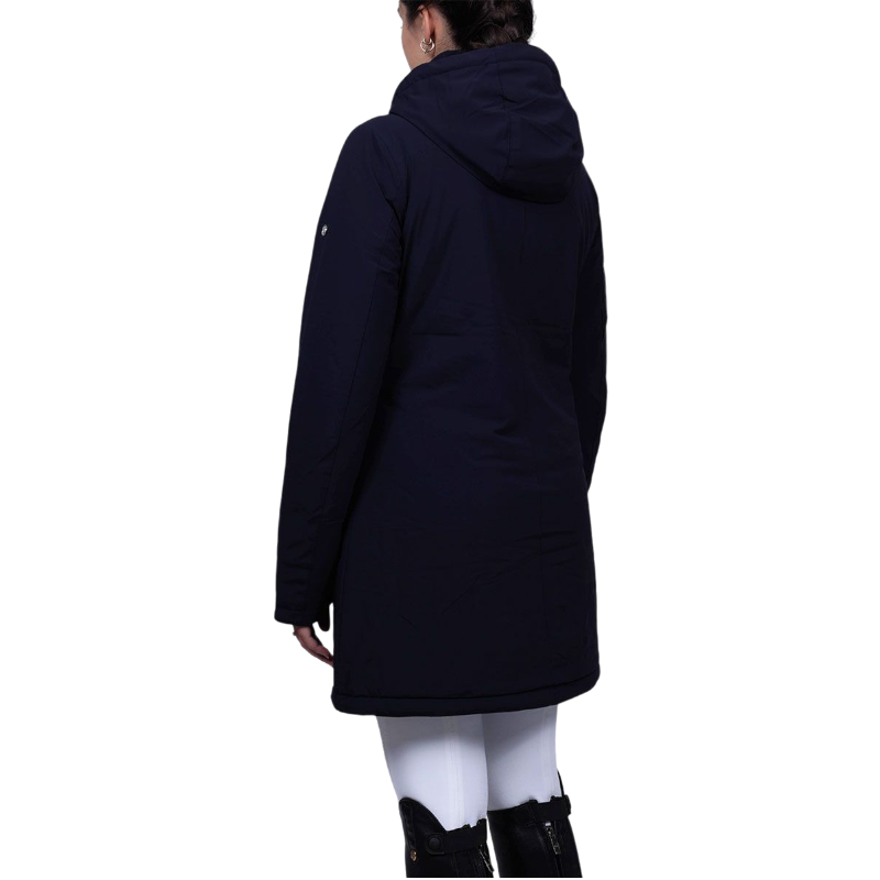 Harcour - Parka longue femme Robertah marine