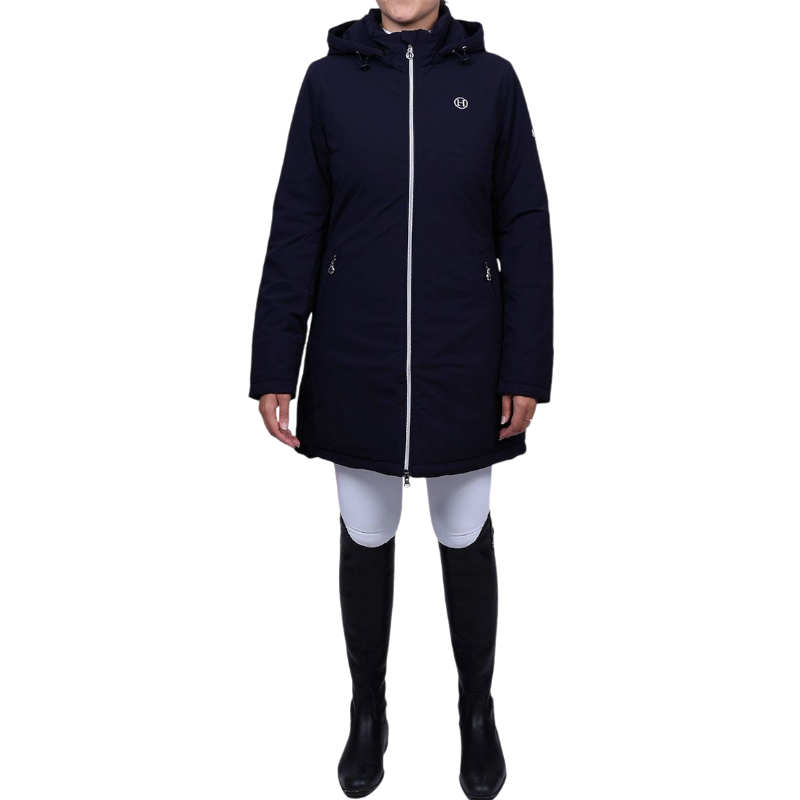 Harcour - Parka longue femme Robertah marine