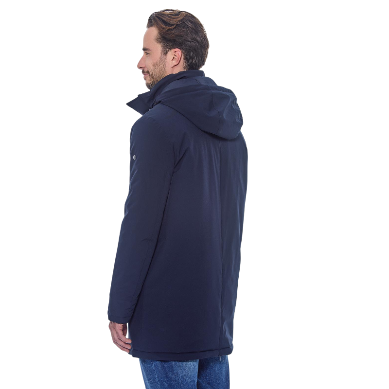 Harcour - Parka longue homme Paulin marine