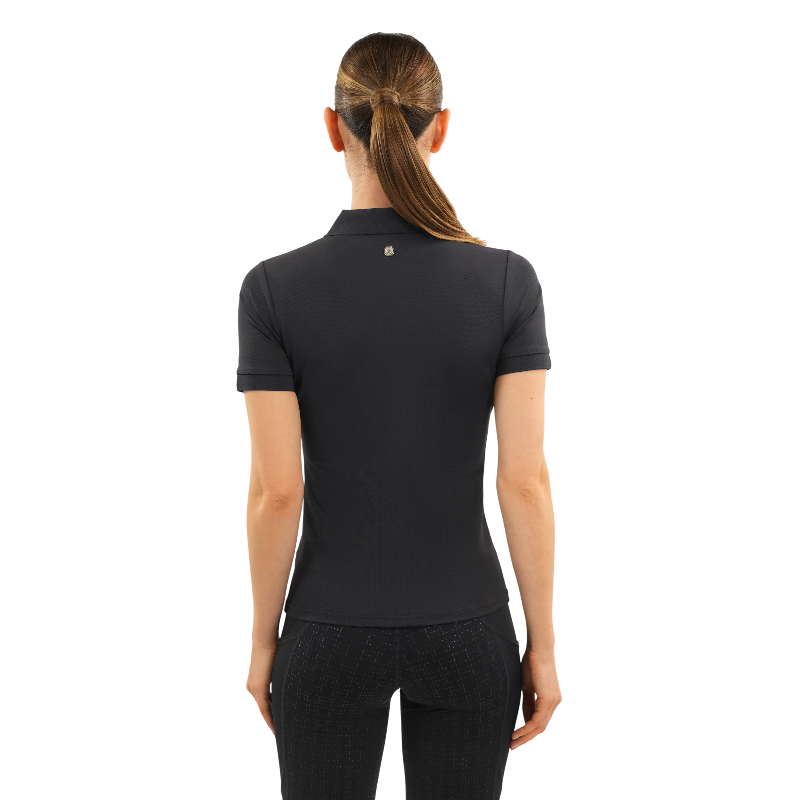 Harcour - Polo manches courtes femme Bridget marine | - Ohlala