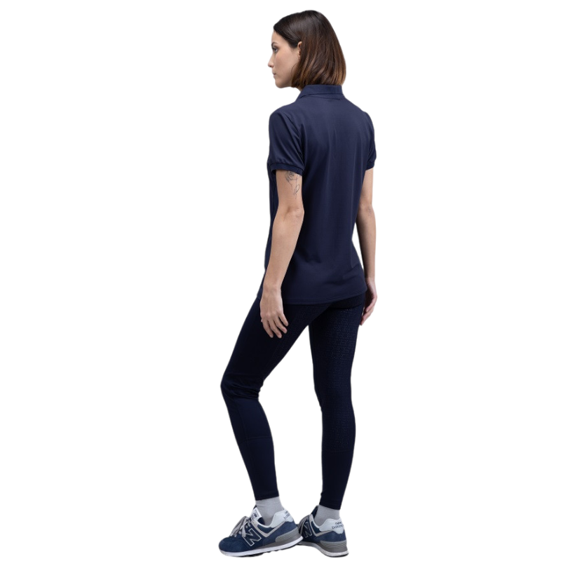 Harcour - Polo manches courtes femme Pacha marine