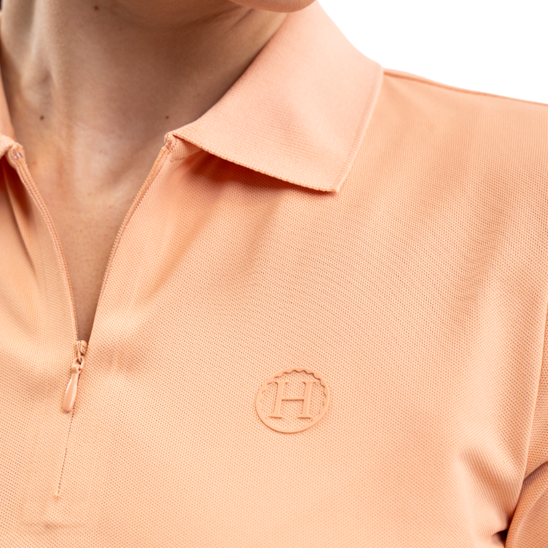 Harcour - Korte mouwen polo voor dames Popsy abrikoos 