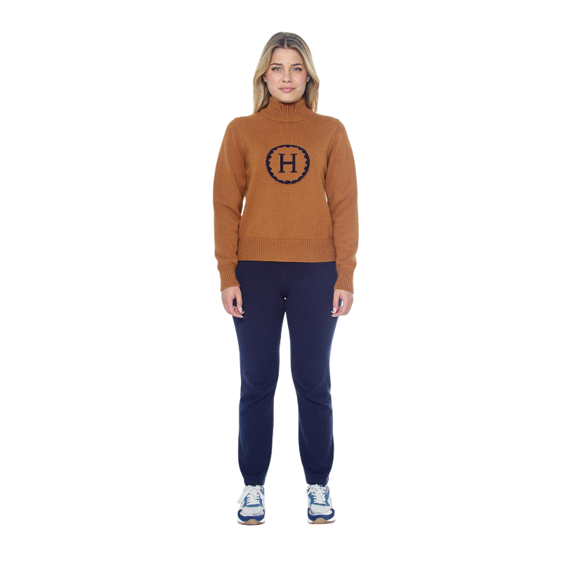 Harcour - Pull manches longues femme Plaza golden yellow