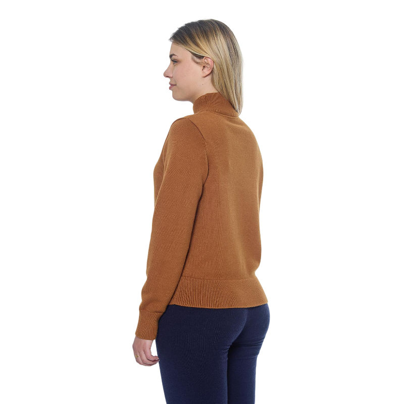 Harcour - Pull manches longues femme Plaza golden yellow