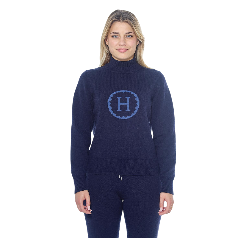 Harcour - Pull manches longues femme Plaza marine