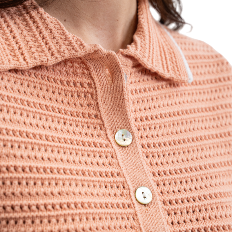 Harcour - T-shirt met korte mouwen voor vrouwen Pony abrikoos 