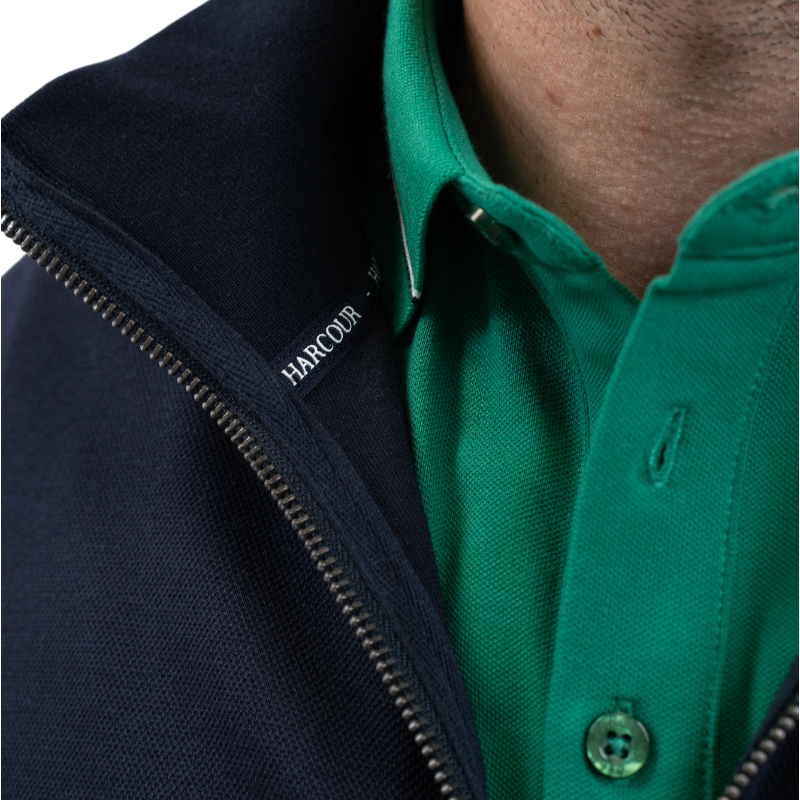 Harcour - Lange mouwen heren pullover Simon marine 