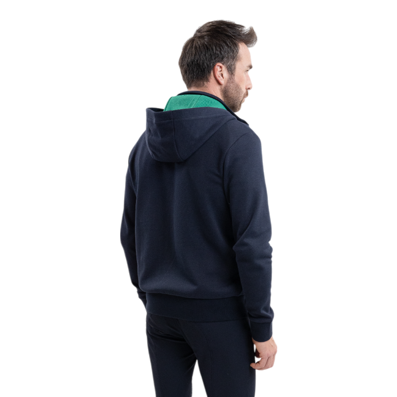 Harcour - Lange mouwen heren pullover Simon marine 