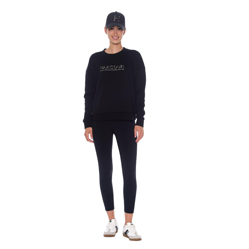 Harcour - Sweat manches longues femme Mira noir