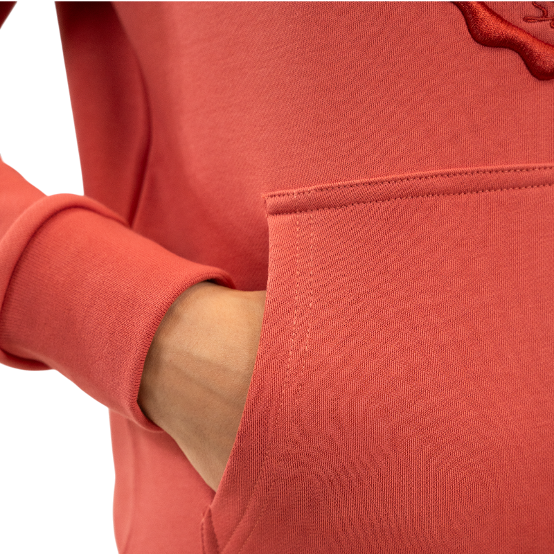 Harcour - Sweat manches longues femme Sama pamplemousse | - Ohlala