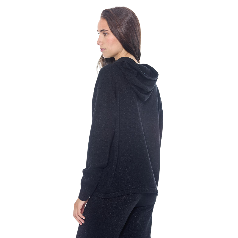 Harcour - Sweat manches longues femme Swambo noir shiny