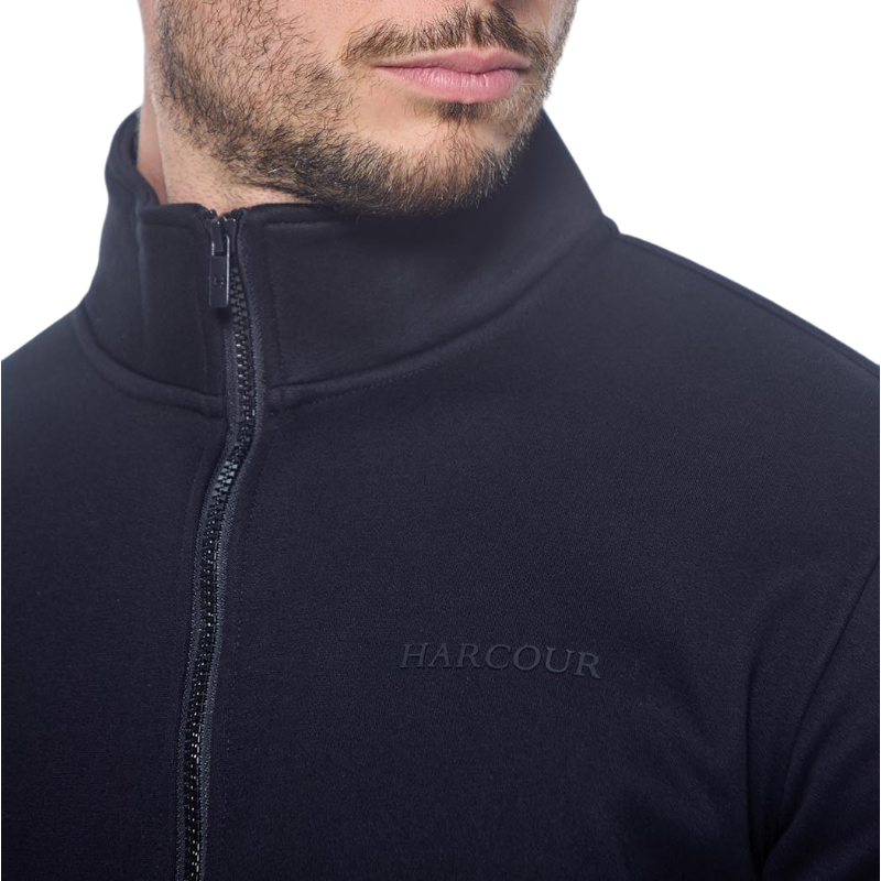 Harcour - Sweat manches longues homme Swabo noir