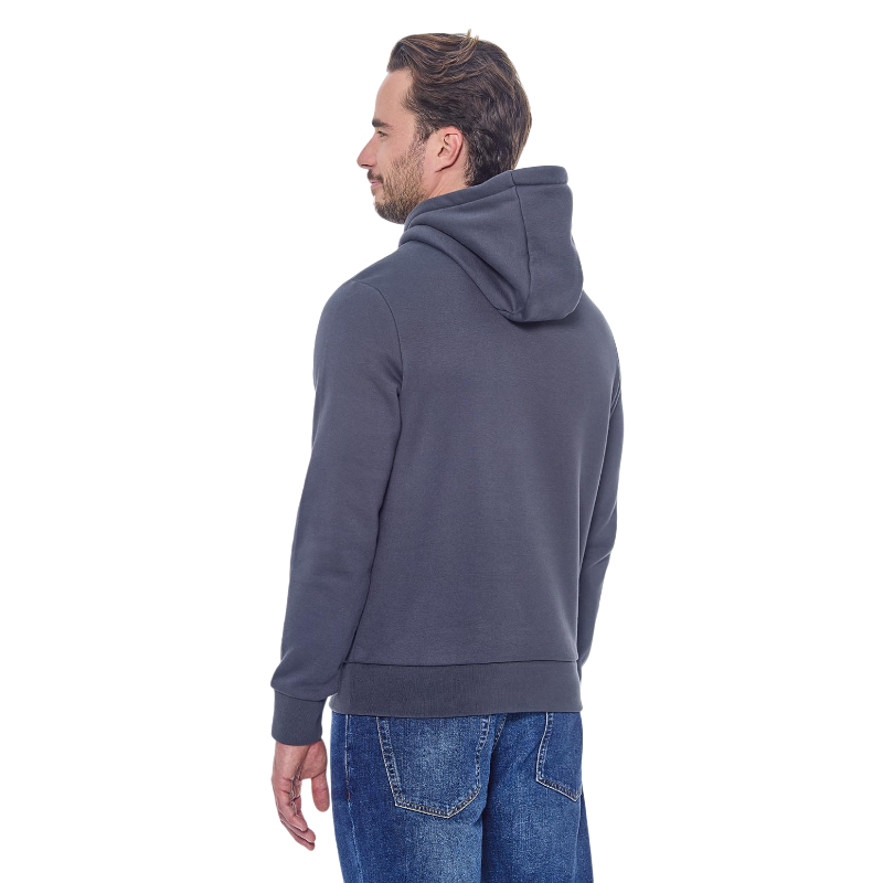 Harcour - Sweat manches longues unisexe Samy gris anthracite