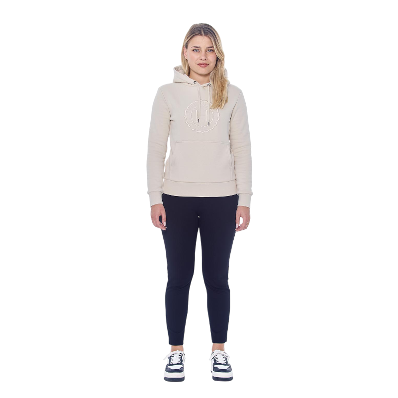 Harcour - Sweat manches longues unisexe Samy ivoire