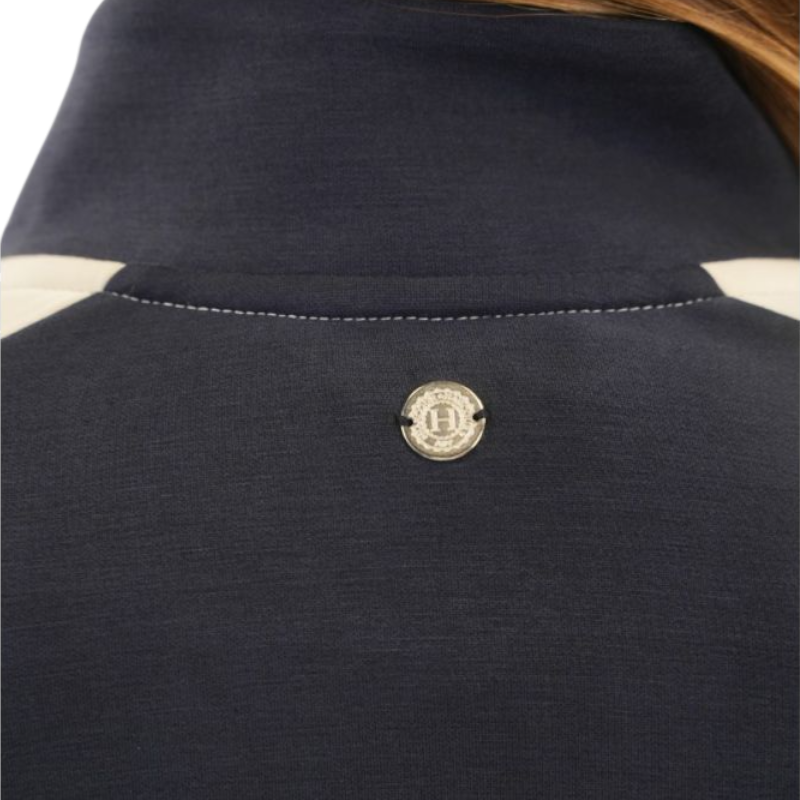 Harcour - Sweat zippé femme Brenda marine | - Ohlala