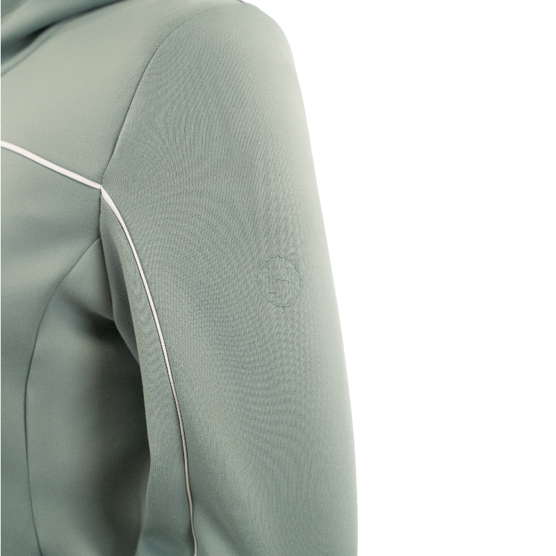 Harcour - Sweat zippé femme Bryssea colibri | - Ohlala