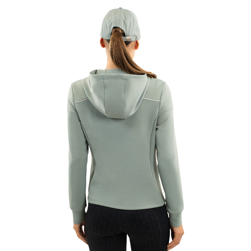 Harcour - Sweat zippé femme Bryssea colibri | - Ohlala