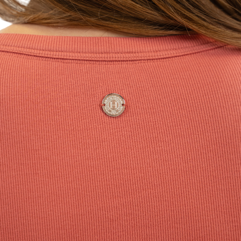 Harcour - T-shirt manches courtes femme Tarlala pamplemousse | - Ohlala