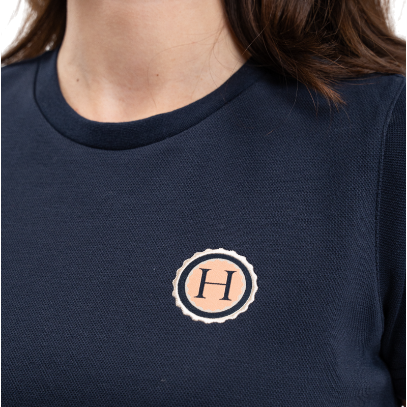 Harcour - Korte mouwen T-shirt voor dames Tchaka marine 