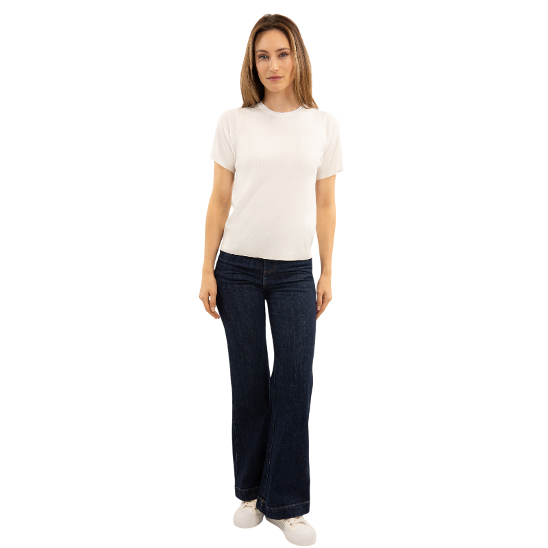 Harcour - T-shirt manches courtes femme Tzimi blanc | - Ohlala
