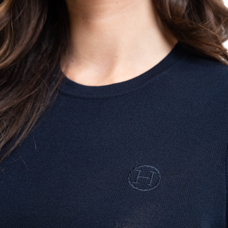 Harcour - Korte mouwen T-shirt voor dames Tzimi marine 