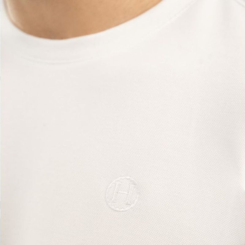 Harcour - T-shirt manches courtes homme Titouan blanc | - Ohlala