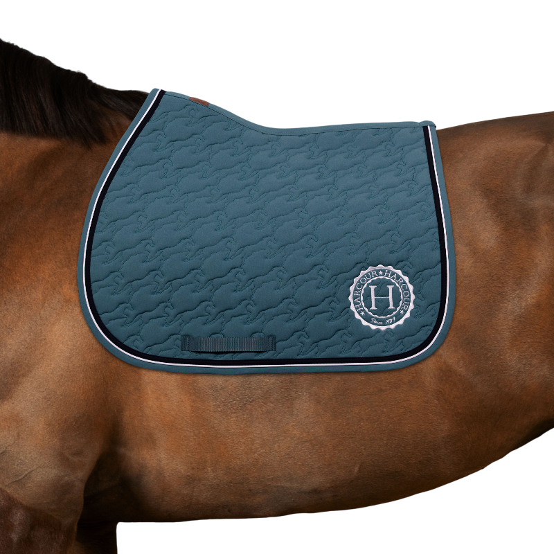 Harcour - Tapis de selle Belle paon | - Ohlala