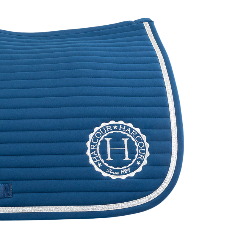 Harcour - Karembar zadelonderlegger in lagune blauw 