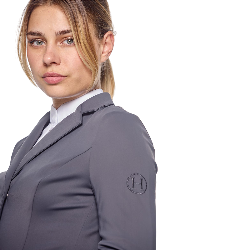 Harcour - Veste de concours femme Jismy gris anthracite