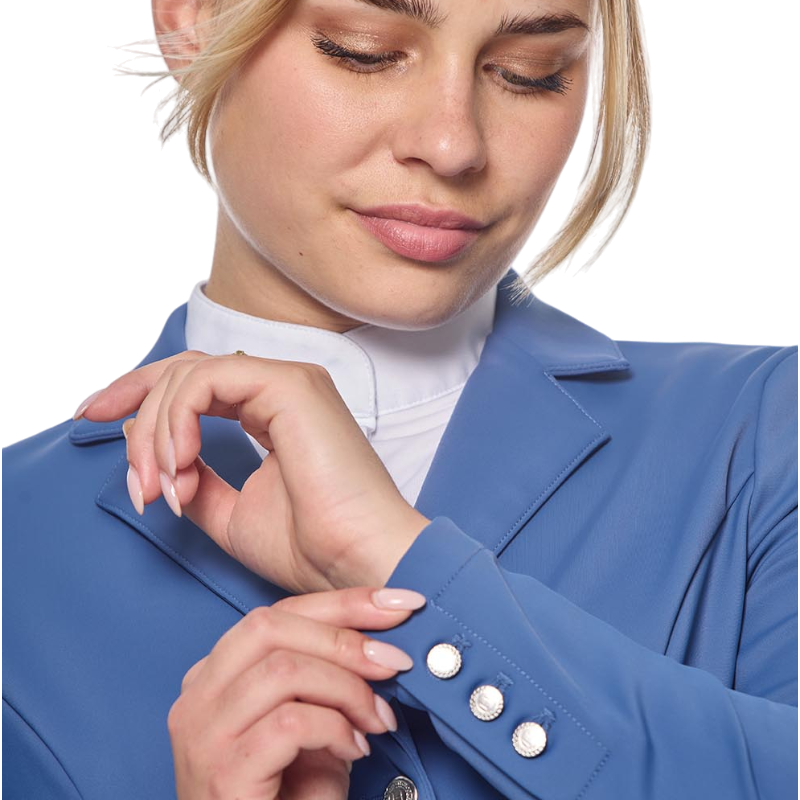 Harcour - Veste de concours femme Jismy steel blue