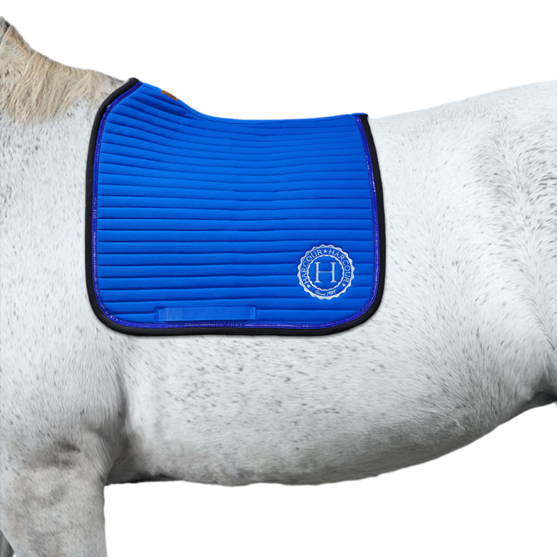 Harcour - Tapis de dressage Karembar bleu électrique | - Ohlala