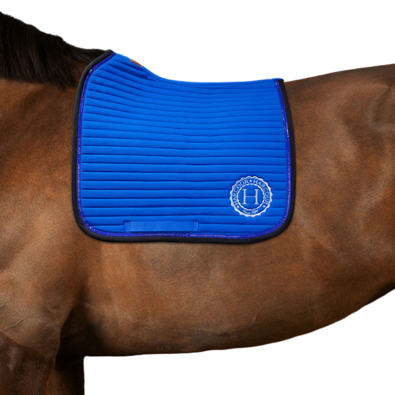 Harcour - Tapis de dressage Karembar bleu électrique | - Ohlala