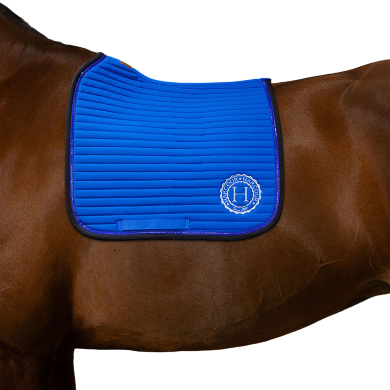 Harcour - Tapis de dressage Karembar bleu électrique | - Ohlala