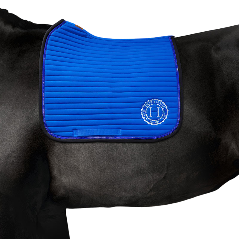 Harcour - Tapis de dressage Karembar bleu électrique | - Ohlala