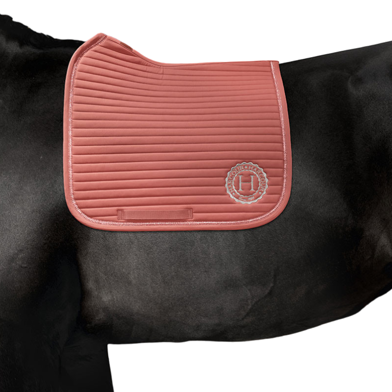 Harcour - Tapis de dressage Karembar vieux rose | - Ohlala