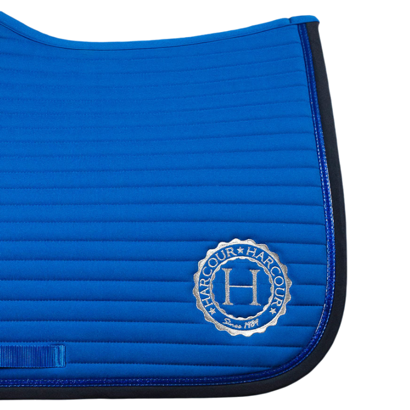 Harcour - Tapis de selle Karembar bleu électrique | - Ohlala