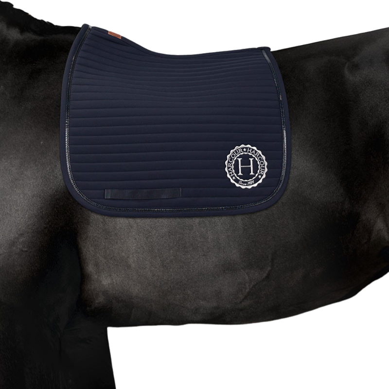 Harcour - Tapis de dressage Karembar full navy | - Ohlala