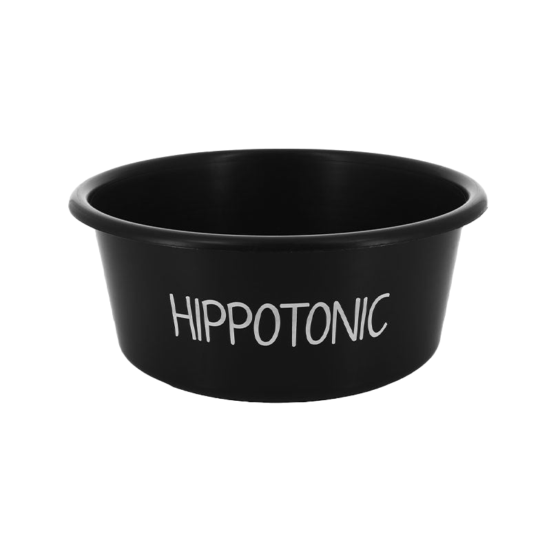 Hippotonic - Schwarze stabile Schüssel 5L