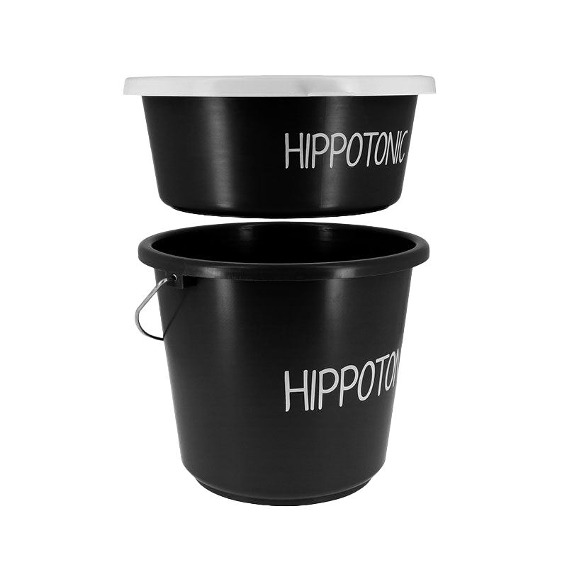 Hippotonic - Schwarze stabile Schüssel 5L