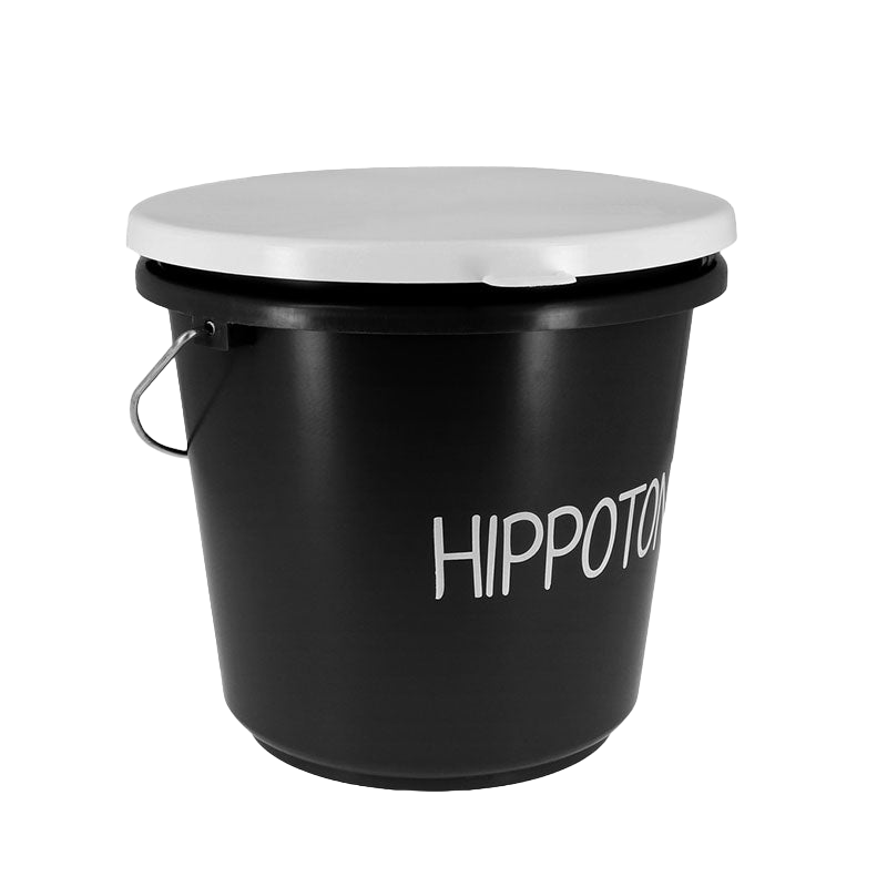 Hippotonic - Black stable bowl 5L