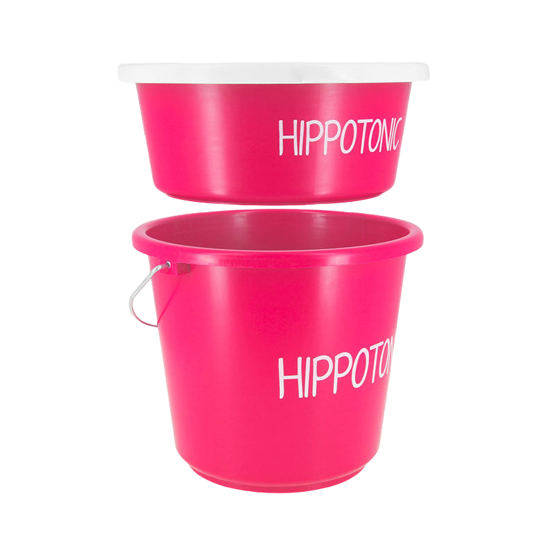 Hippotonic - Bol écurie rose 5L