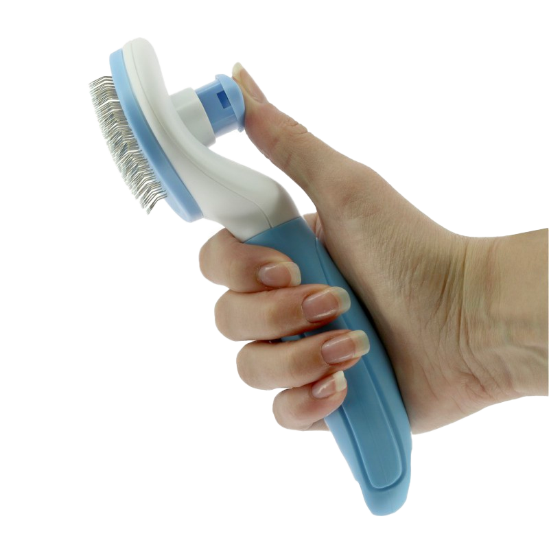 Hippotonic - Brosse toilettage Autonet bleu | - Ohlala